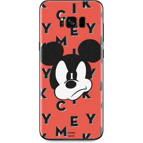 Disney Mickey Mouse Grumpy Face Galaxy S8 Plus Skin